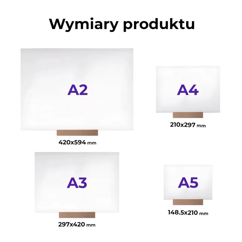 Babcia & Ja - druk na szkle akrylowem, spersonalizowany prezent dla babci