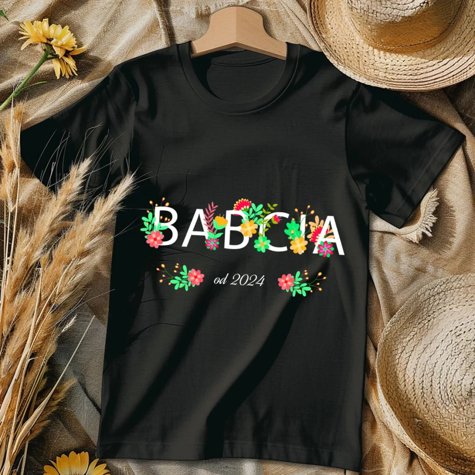 Babcia od - koszulka, wyjątkowy prezent dla babci