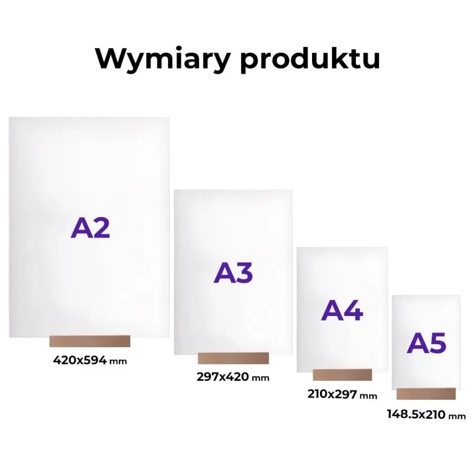 Babcia - druk na szkle akrylowym, spersonalizowany prezent dla babci